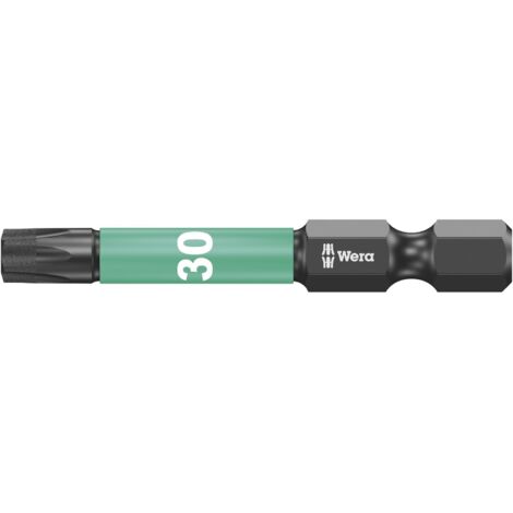 WERA Impaktor Diamant-Bit-Einsatz 867/4IMP DC 1/4"sechskant TX 30/50 mm