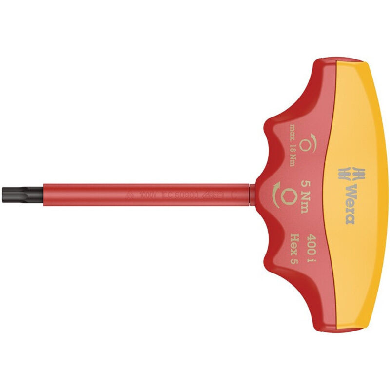 Wera - Tournevis dynamométrique 400 i Hex 5 mm 5 Nm réglage fixe vde