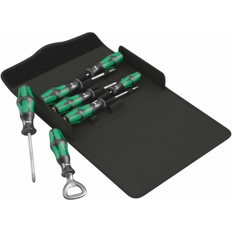 Wera Kraftform 300/7 Set 2 Schraubendrehersatz Kraftform Plus 7tlg. 05105624001