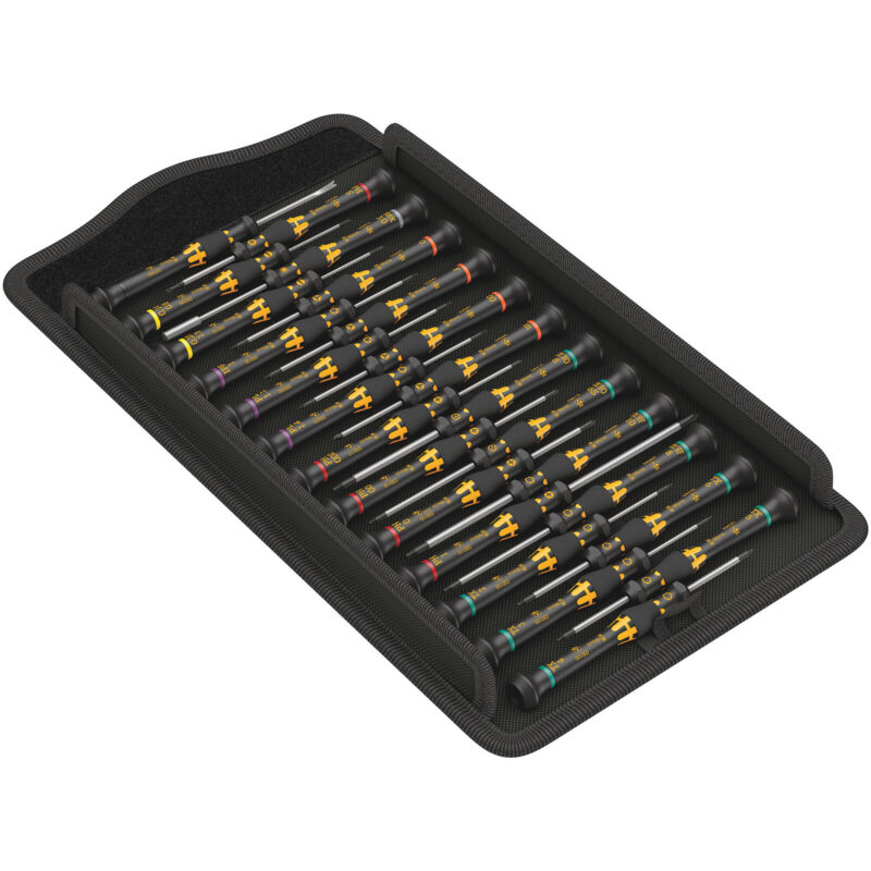 Wera 05134019001 Kraftform Micro ESD Big Pack 1 Screwdriver Set El...