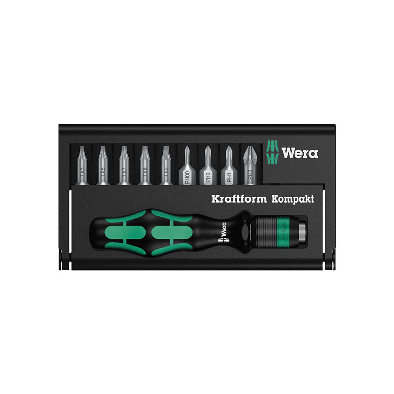 Wera - Coffret 10 Embouts Kraftform Kompakt 12