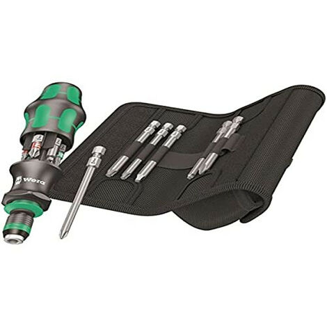 Wera Kraftform Kompakt 20 Tool Finder 3 Kombi-Schrauber mit 6 Bits (05051013001)