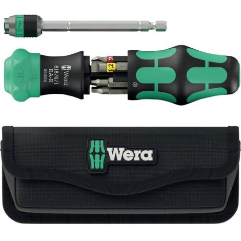 Wera Kraftform Kompakt 26 RA-R Cacciavite porta inserti 1/4