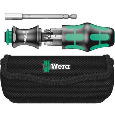 Wera Kraftform Kompakt 28 cacciavite nero verde 6 pezzi