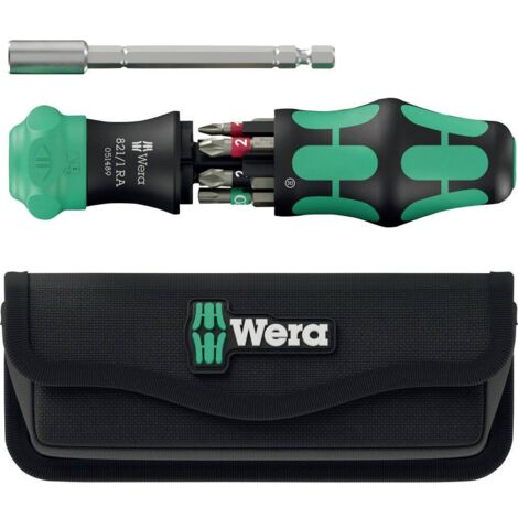 Wera Kraftform Kompakt 28 RA con borsa, 6 pz.