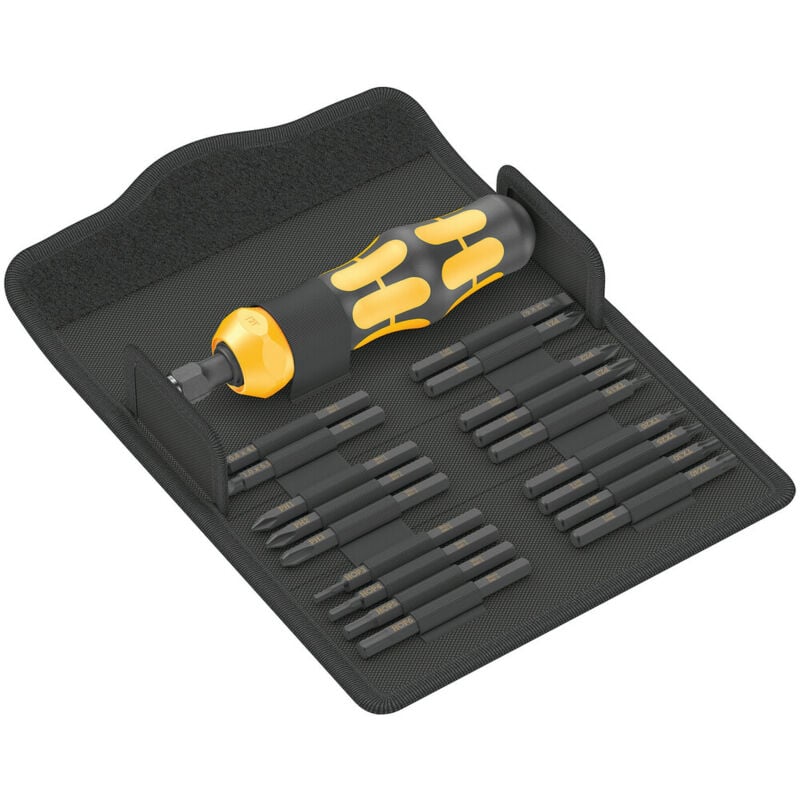 Tournevis à embouts Wera 1/4" Kraftform Kompakt 900 Set 1, 19 pcs.