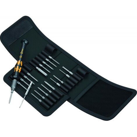 Wera Kraftform Kompakt Micro 21 ESD destornillador negro amarillo