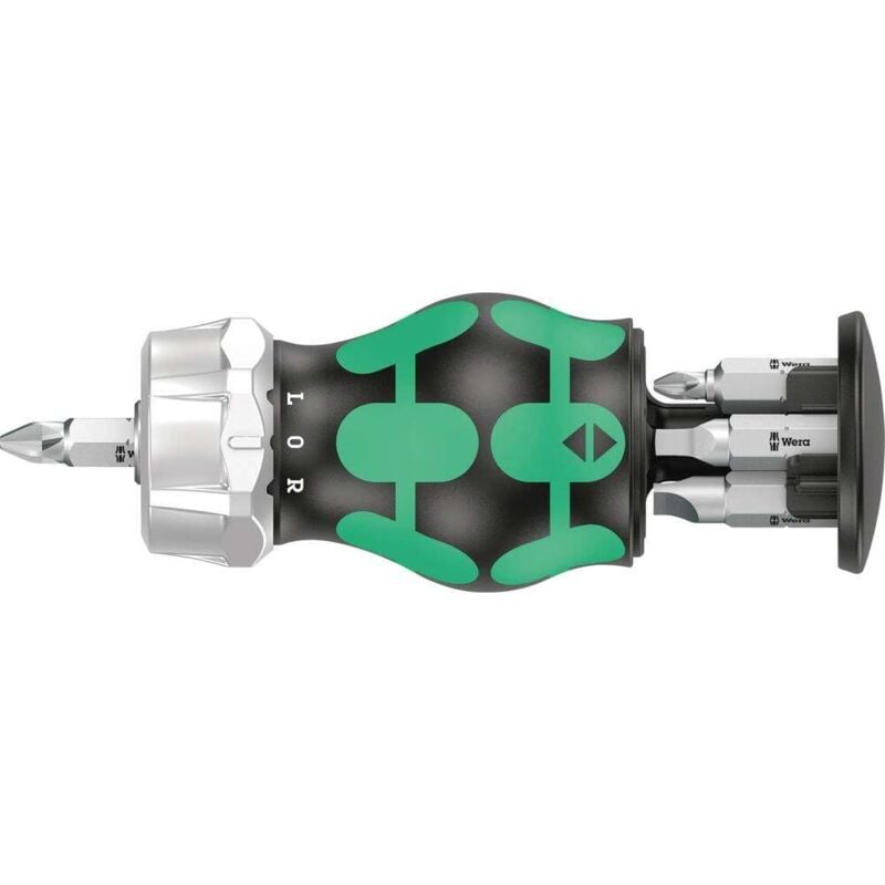Wera - Porte-embouts à magasin kk Stubby Magazin ra 4 6pcs. fente / ph / 4-pans - 5008886001