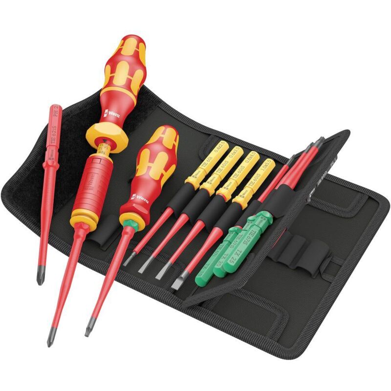 Wera - Kraftform Kompakt vde 16 Torque extra slim 1 Jeu de tournevis dynamométriques