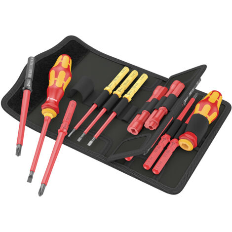 Wera Kraftform Kompakt VDE 18 Universal 2 Elektriker Wechselklingen-Set