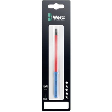 Wera Kraftform Kompakt VDE 64 i 5,0 x 157 mm TIE SB Elektriker Innen-Sechskant Wechselklinge 5.0 mm