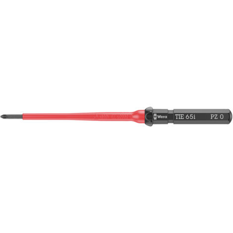 Wera Kraftform Kompakt VDE 65 i PZ 0 x 157 mm TIE Elektriker Pozidriv Wechselklinge  PZ 0