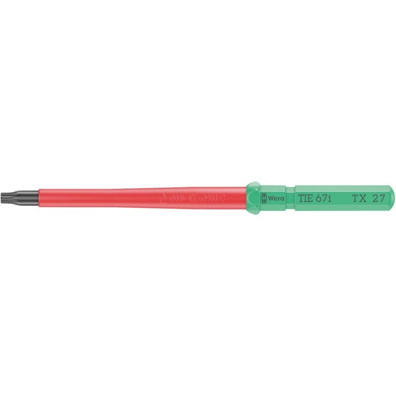 Wera - Kraftform Kompakt vde 67 i tx 27 x 157 mm tie pour électricien torx Lame interchangeable Q833713