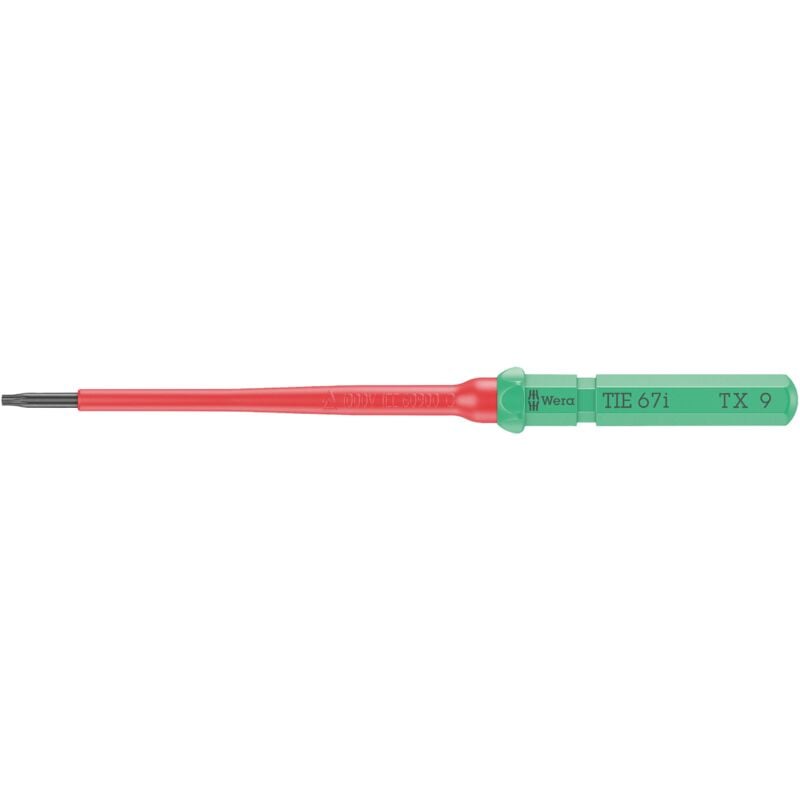 Wera - Kraftform Kompakt vde 67 i tx 9 x 157 mm tie pour électricien torx Lame interchangeable Q831003