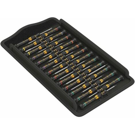 Feinmechanikerschraubendrehersatz Kraftform Micro ESD Big Pack 1 WERA
