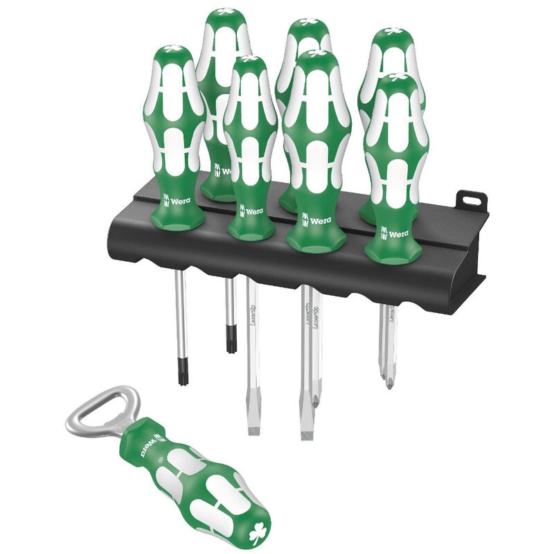 Kraftform Sports Edition Ireland - 8 Piece Screwdriver Set sl/pz/ph/tx 347822 limited edition - Wera