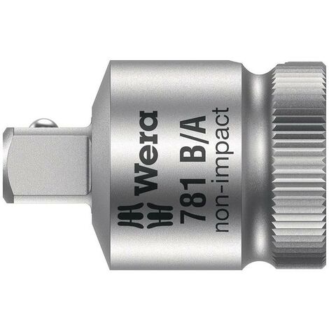 Wera Reduzierstück 781 B 3/8 Antriebsvierkant 3/8 ″ Abtriebsvierkant 1/4 ″ Länge 28 mm