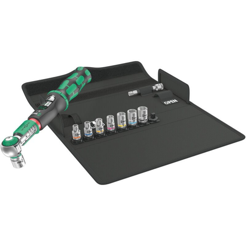 Wera - Jeu de clés dynamométriques Safe-Torque a 1 Set 1, carré 1/4', 2-12 Nm, 10t