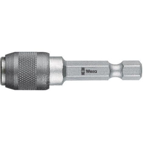 WERA Schnellwechsel-Bithalter 1/4" -1/4" 6-kant 51mm