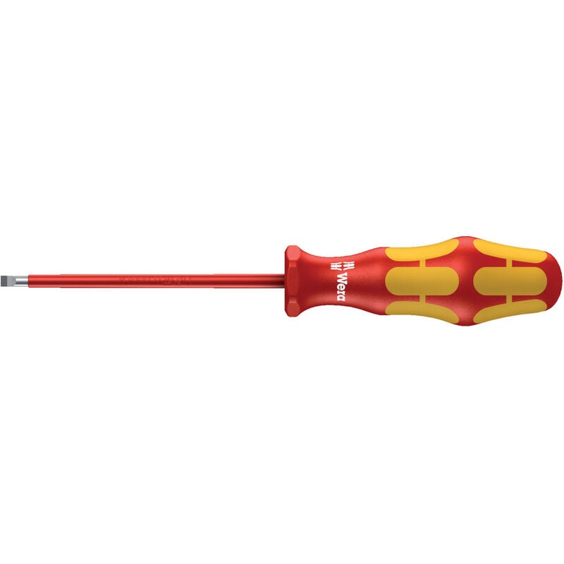 Image of Schlitz-Schraubendreher vde m.Lasertip 4,0x0,8x150mm - Wera