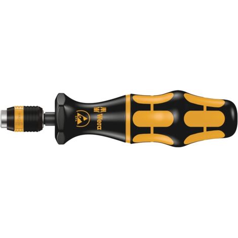 Wera Serie 7400 ESD Kraftform voreingestellter einstellbarer Drehmomentschraubendreher (0,9 Nm) - 074824