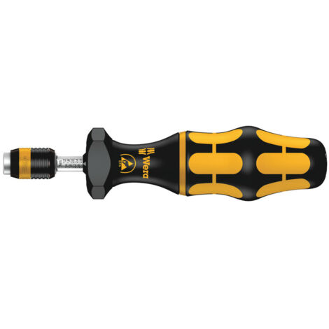 Wera Serie 7400 Kraftform ESD einstellbare Drehmomentschraubendreher mit Rapidaptor Schnellwechselfutter, art. no. 7432 ESD x 0,90-1,50 Nm