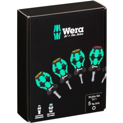 Wera Stubby Set TX 1 Schraubendrehersatz