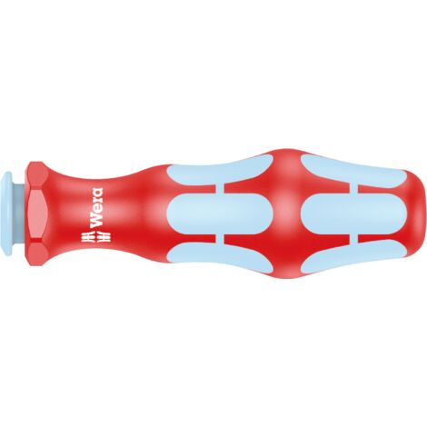 Wera VDE Schraubendrehergriff Kraftform Handhalter Edelstahl Klingenhalter 3817