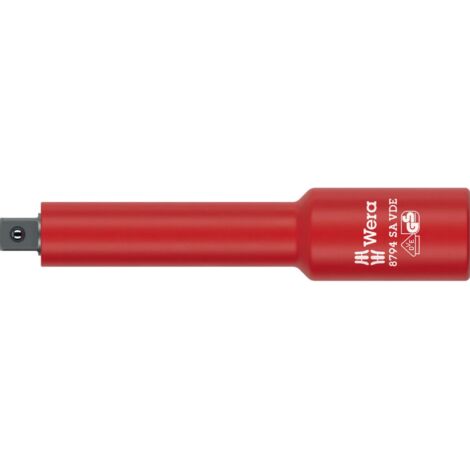 WERA Verlängerung 8794 SA VDE 1/4 ″ Länge 91 mmisoliert