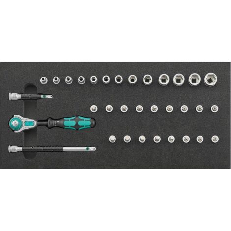WERA Werkzeugmodul 1/3 Steckschl. 1/4" ,Zyklop & Haltefunktion
