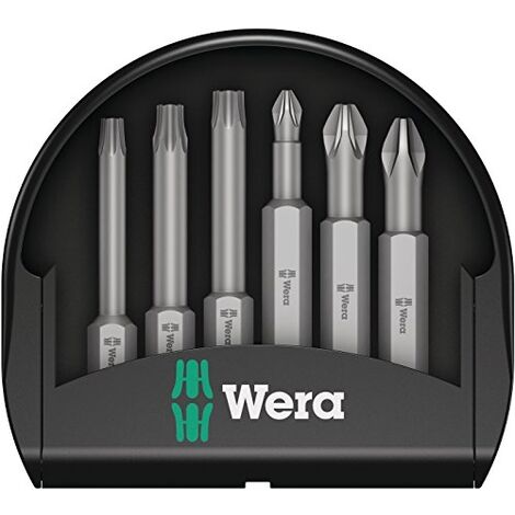 WERA WWE5073638001 SB MINI-CHECK BITSATZ PHILLIPS/POZIDRIV/TORX 50 MM