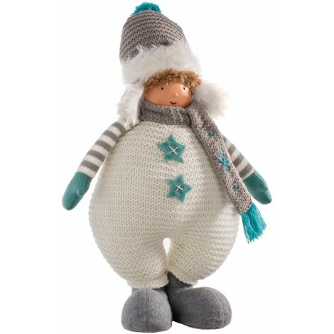 WeRChristmas, Statuetta di Natale in Piedi, Multicolore, 44 cm