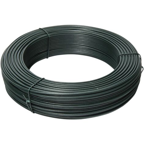 Fil De Fer Galvanisé 2 Mm – Rouleau 100 M WERKA PRO, Résistant Rouille Pour Clôture, Jardinage Et Attaches