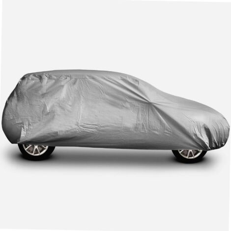 Werka Pro – Housse de protection voiture 2 volumes – Matière extérieure PEVA 100% étanche – Élastiques de maintien – Dimensions 404x152x145cm