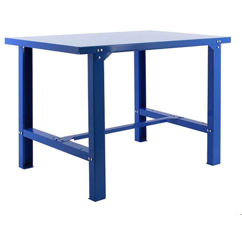 Tabli buffalo métal HxLxP 83x150x73cm Capacité de charge 600kg Bleu