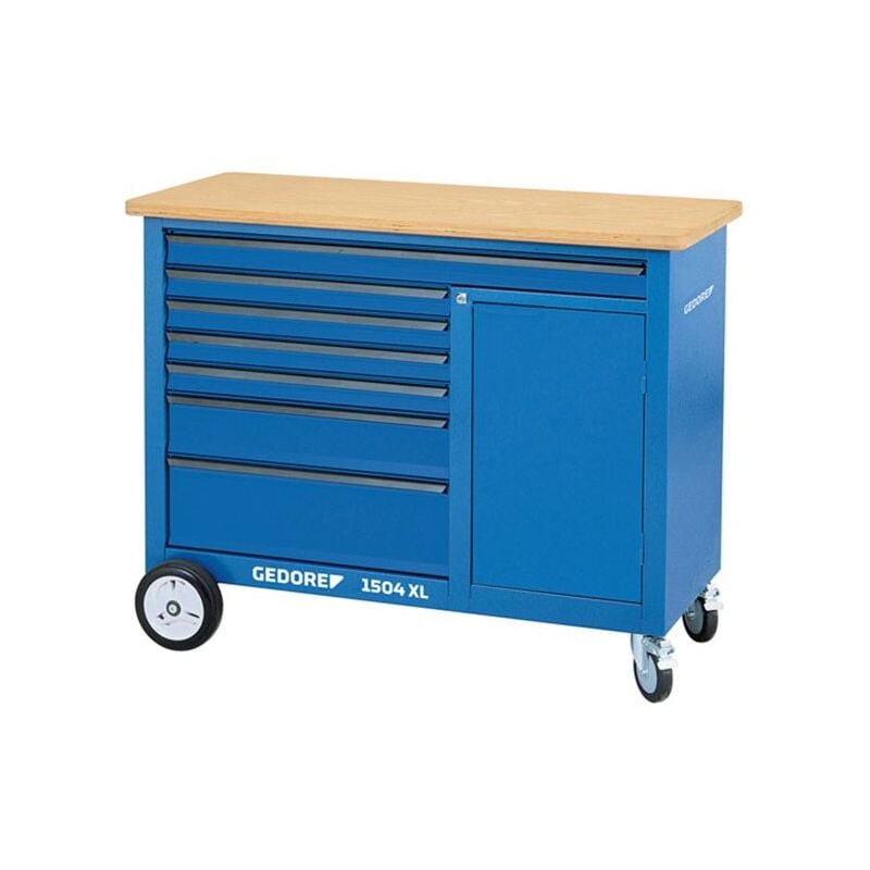 Gedore - Rollwerkbank mit Sortiment, Nr. 1504 XL-TS-308