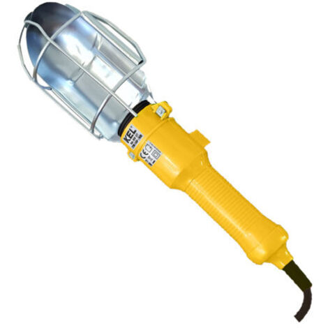 Werkstattlampe mit Haken, 5 Meter, Schutzart IP20, E27, 60 W - E+98-5710