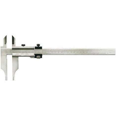 Werkstattmessschieber mit Messerspitzen, Feineinstellung 500x150mm FORUM