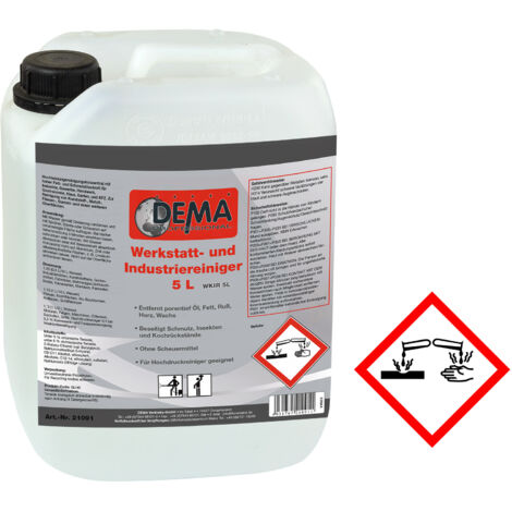 Werkstattreiniger und Industriereiniger Reiniger Reinigungsmittel 5 Liter