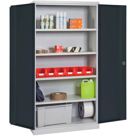 Werkstattschränke mit Flügeltüren - Dim 1000x665x1950mm - Türen RAL 5015 - W030020002-GCBI