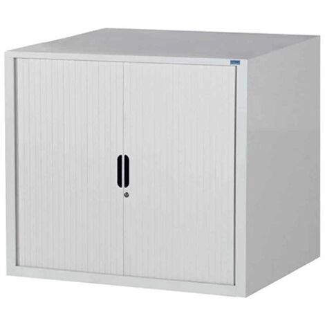 Werkstattschränke mit Rolltüren - 2 Regale - Abm 1200x665x1000mm - W030060004