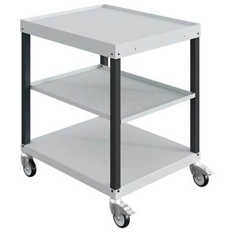 Werkstattwagen blau - 3 Platten 700x1215mm - Tragkraft 150kg - W020060014-BIGC