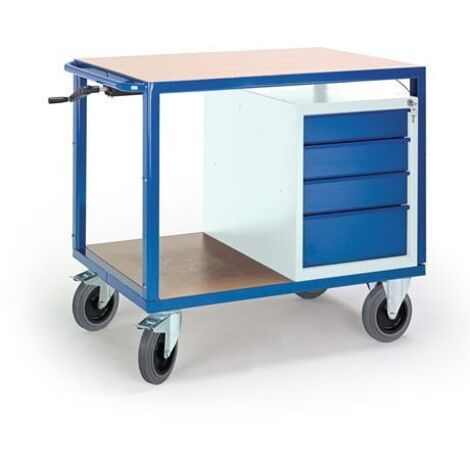 Werkstattwagen H980xB1160xT700mm grau/blau Schubl.xH 1x85,1x160,2x100mm