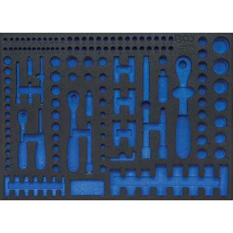 BGS TECHNIC Werkstattwageneinlage 3/3 leer für Art. 4036