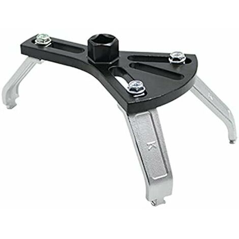 Werkzeug zum Entfernen des Tankdeckels – verstellbarer Schraubenschlüssel 135–185 mm – 3 Backen – Werkzeug zum Entfernen des Kraftstoffpumpendeckels – 3 Backen, 13Thirteen
