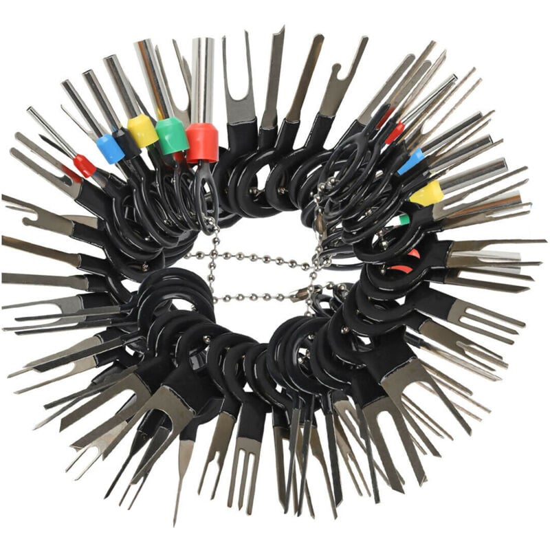 Image of Werkzeug zum Entfernen elektrischer Kabelklemmen, Crimp-Steckersatz für die Automobilindustrie