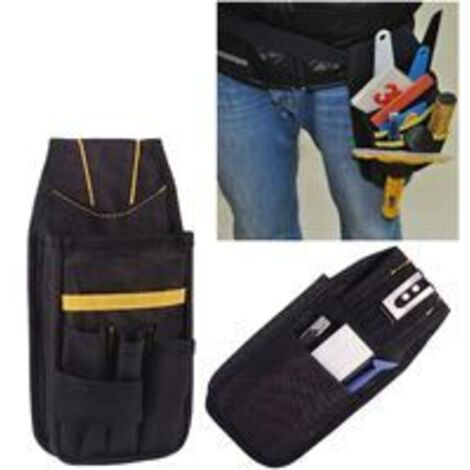 Werkzeuggürtel, Werkzeugtasche, kleine Werkzeugtasche mit verstellbarem Nylongürtel, wasserdicht für Techniker, Bauarbeiter, Wartungstechniker, Familie