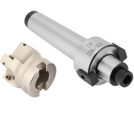 Werkzeughalter MT3-FMB22 400R-50-22 Verlängerung mit 10 APMT1604 Hartmetalleinsätzen für Schaftfräser