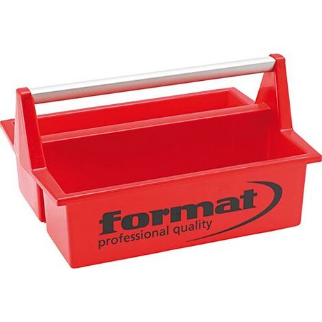 Werkzeugkasten 395x295x215mm rot FORMAT