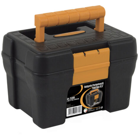 Werkzeugkasten aus Polypropylen, 220 x 175 x 150 mm.